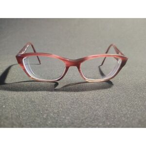 MARCHON NYC MONROE 614 Burgundy AUTHENTIC EYEGLASSES 51-16 FRAMES ONLY GOOD COND